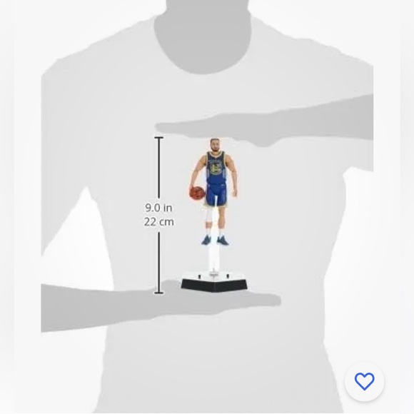 Starting Lineup NBA Series 1 Stephen Curry Action Figure Golden State Warriors - Picture 8 of 8
